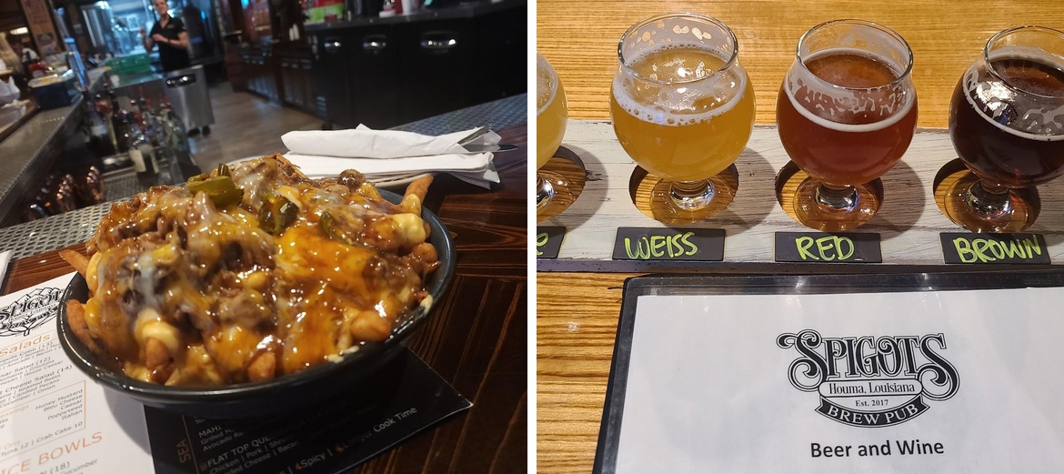Spigots Brew Pub Menu
