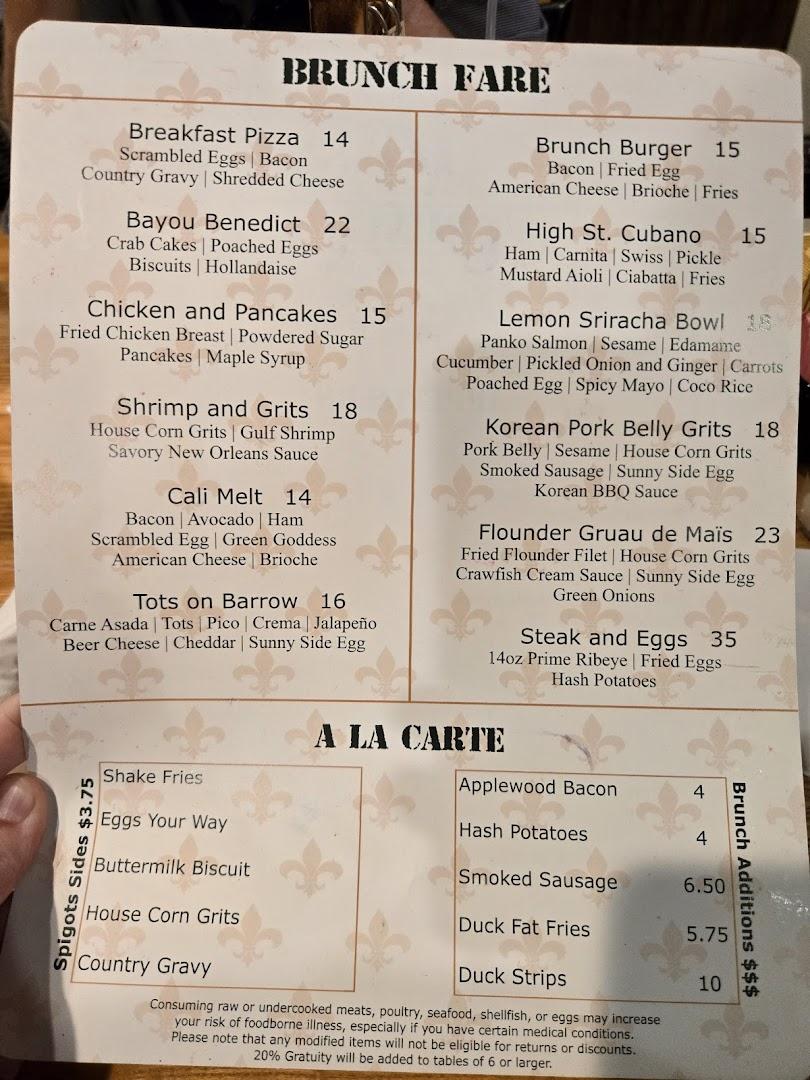 Spigots Brew Pub